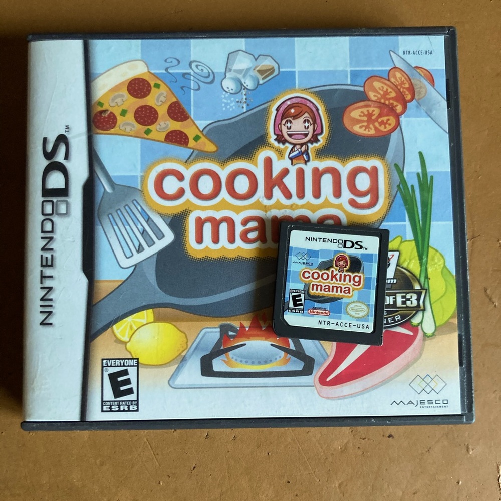 Cooking Mama for Nintendo DS case & manual included